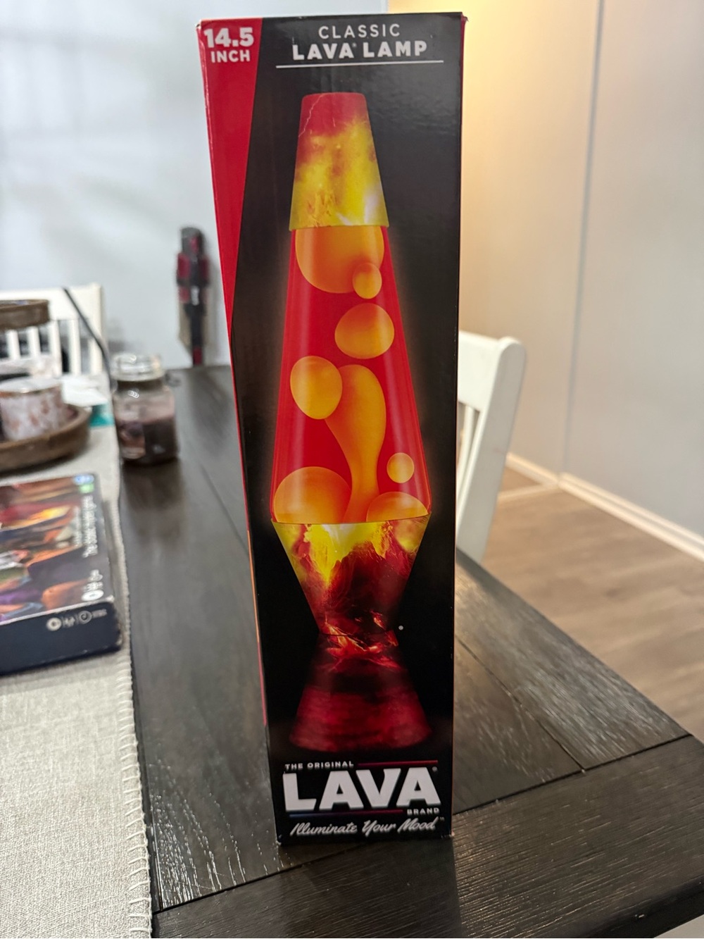 LAVA Classic 14.5" Red and Yellow Lava Lamp